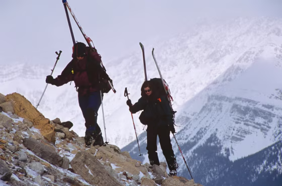 Kate Siber, former editor of Outside Magazine, cites backcountry skiing through the Wapta Traverse, in Alberta, Canada as her most memorable adventure.
